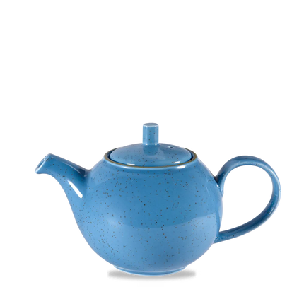 Churchill Stonecast Cornflower Blue beverage pot 444 ml – kobaltblauw porseleinen kannetje voor koffie en thee