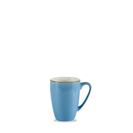 Churchill Stonecast Cornflower Blue mok 355 ml – kobaltblauw porseleinen mok met oor voor café en horeca
