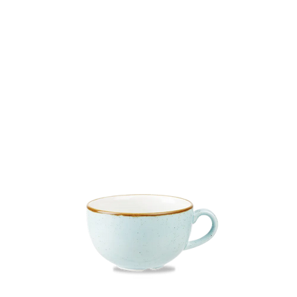 Churchill Stonecast Duck Egg cappuccino kopje 355 ml – groot zachtblauw porseleinen kopje voor restaurants