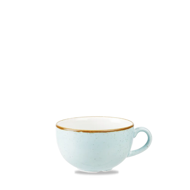 Churchill Stonecast Duck Egg cappuccino kopje 473 ml – extra groot zachtblauw kopje voor horeca