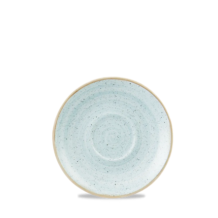 Churchill Stonecast Duck Egg cappuccino schotel 16 cm – zachtblauw porseleinen schotel voor horeca