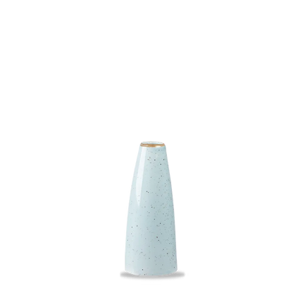 Churchill Stonecast Duck Egg bud vase 13 cm – zachtblauw porseleinen tafelvaasje voor restaurants