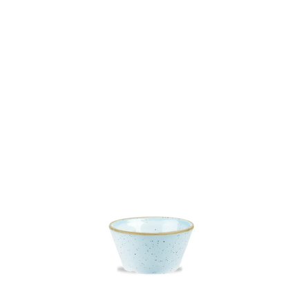 Churchill Stonecast Duck Egg sauskommetje 89 ml – zachtblauw porseleinen tipje voor sauzen in horeca