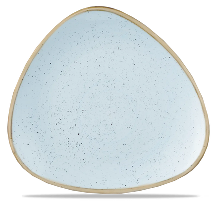 Churchill Stonecast Duck Egg Lotus bord Ø 30 cm – groot zachtblauw porseleinen bord voor fine dining