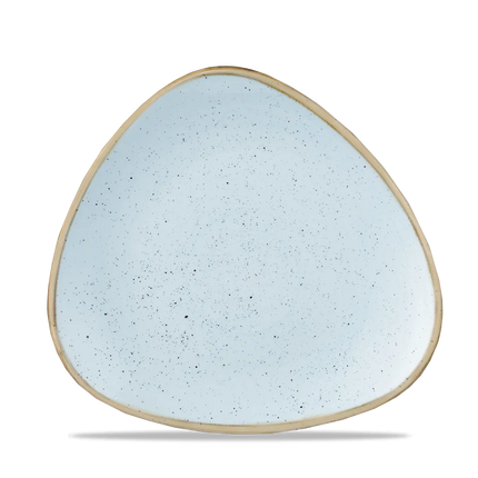 Churchill Stonecast Duck Egg Lotus bord Ø 18 cm – klein zachtblauw porseleinen bordje voor horeca