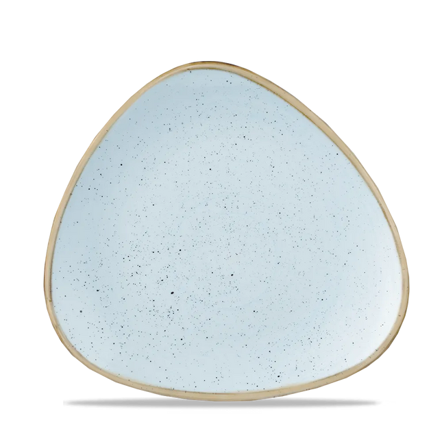 Churchill Stonecast Duck Egg Lotus bord Ø 18 cm – klein zachtblauw porseleinen bordje voor horeca