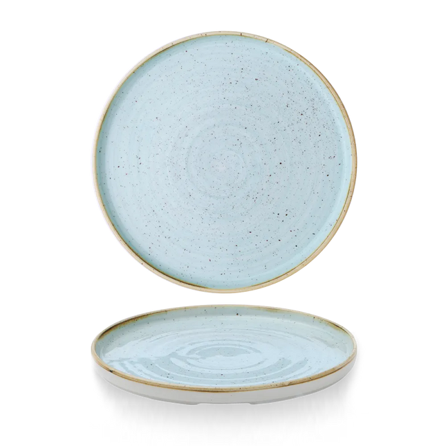 Stonecast Duck Egg Walled Plate 26 cm 6/box