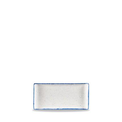 Stonecast Hints Indigo Rectangular Buffet Tray 30cm 6/box