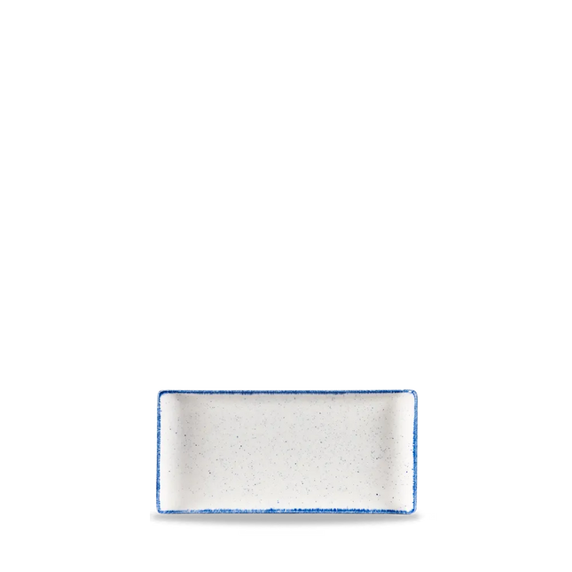 Stonecast Hints Indigo Rectangular Buffet Tray 30cm 6/box