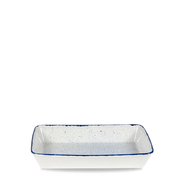 Stonecast Hints Indigo Rectangle Baking Dish 38cm 4/box