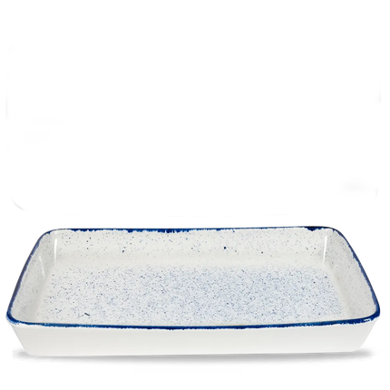 Churchill Stonecast Hints rechthoekige ovenschaal 53x32,5x6,2 cm – grote ovenvaste schaal voor restaurants
