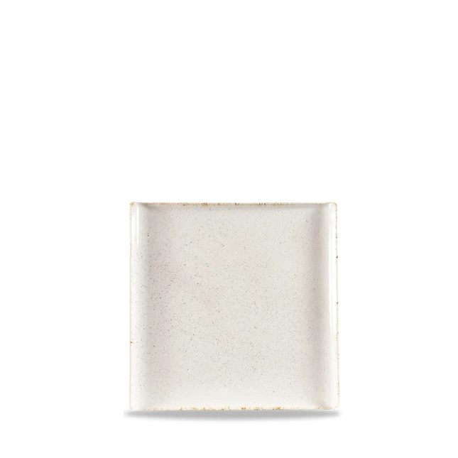Stonecast Hints Barley White Square Buffet Tray 30cm 4/box