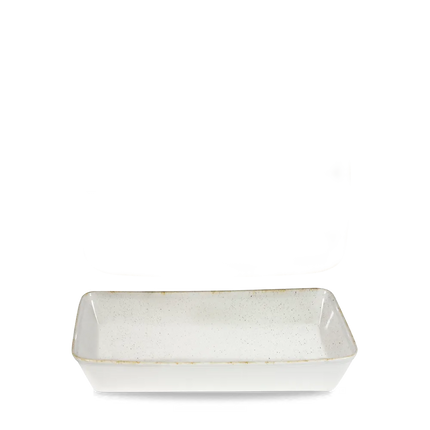 Stonecast Hints White Rectangular Baking Tray 38x25x6.2cm