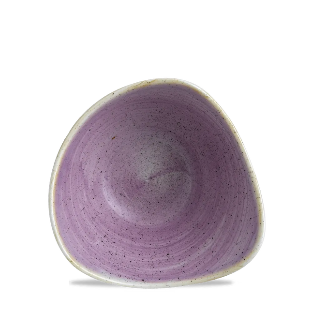 Churchill Stonecast Lavender Lotus kom Ø 15,3 cm – klein lila porseleinen kommetje voor horeca