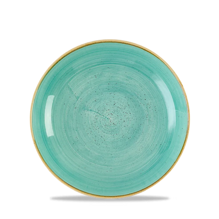 Churchill Stonecast Mint coupe kom Ø 18,2 cm – mintgroene kom voor bistro's