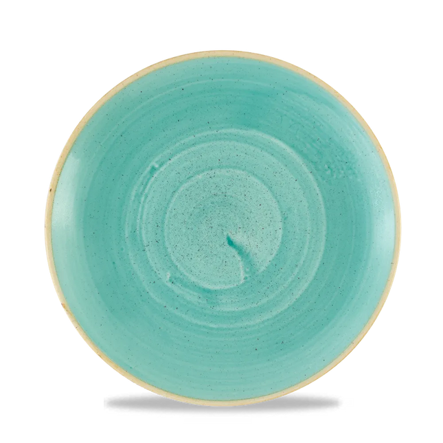 Churchill Stonecast Mint coupe bord Ø 21,7 cm – mintgroen bord voor fine dining
