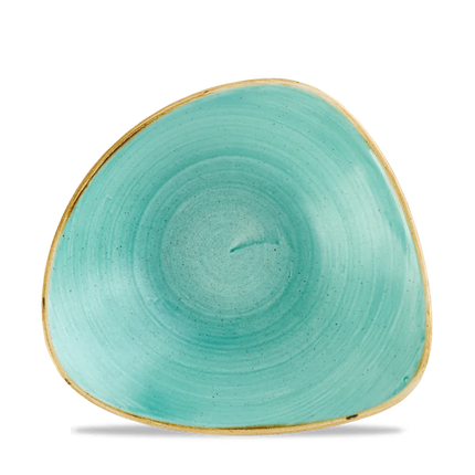 Churchill Stonecast Mint Lotus kom Ø 23 cm – grote mintgroene kom voor buffetpresentatie