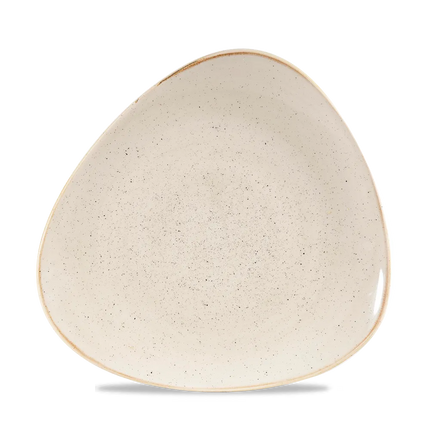 Churchill Stonecast Nutmeg Cream Lotus bord Ø 25 cm – crèmekleurig porseleinen bord voor restaurants