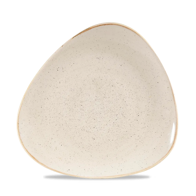 Churchill Stonecast Nutmeg Cream Lotus bord Ø 25 cm – crèmekleurig porseleinen bord voor restaurants