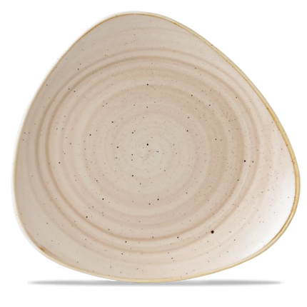 Stonecast Nutmeg Cream Lotus Plate 30cm 6/box