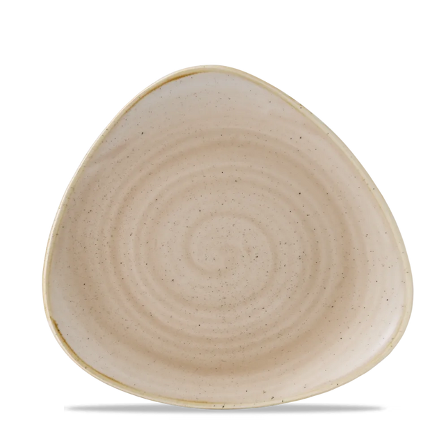 Churchill Stonecast Nutmeg Cream Lotus bord Ø 18 cm – klein crèmekleurig porseleinen bordje voor fine dining
