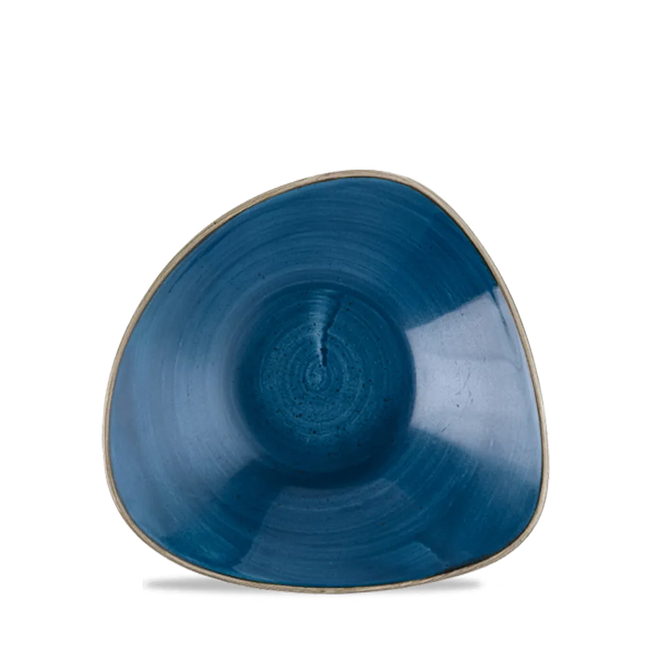 Churchill Stonecast Java Blue Lotus kom Ø 15,3 cm – kleine blauwe kom voor restaurants