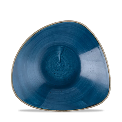 Churchill Stonecast Java Blue Lotus kom Ø 22,9 cm – grote blauwe kom voor buffetpresentatie