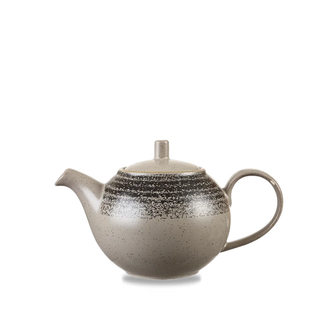 Studio Prints Charcoal Black Beverage Pot 444ml 4/box
