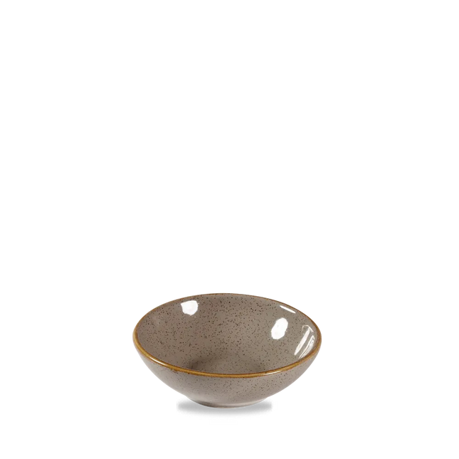 Stonecast Grey Shallow Bowl 177ml 12/box