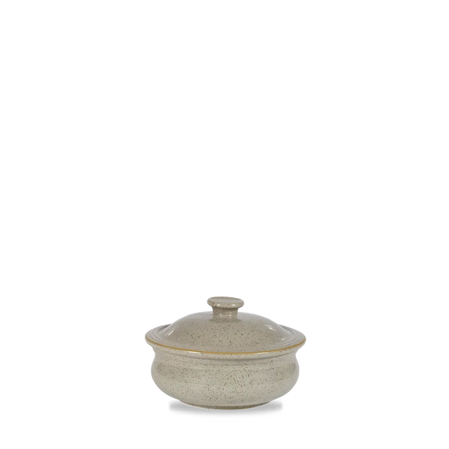 Stonecast Grey Lidded Stewpot 444ml 6/box