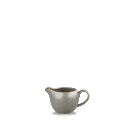 Churchill Stonecast Grey Profile schenkkannetje 118 ml – porseleinen kannetje voor buffetten en catering