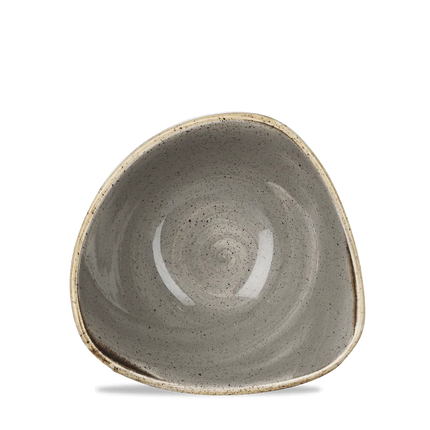 Churchill Stonecast Grey Lotus kom Ø 15 cm – gespikkeld porseleinen kom voor cafés en bars