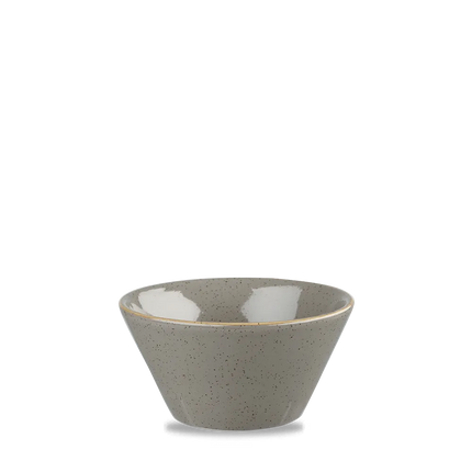 Churchill Stonecast Grey Zest snackkom 355 ml – grijze kom voor tapas en horeca
