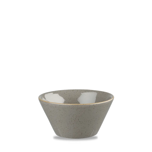 Churchill Stonecast Grey Zest snackkom 355 ml – grijze kom voor tapas en horeca