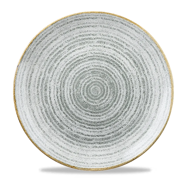 Studio Prints Stone Grey Evolve Coupe Plate 29cm 12/box