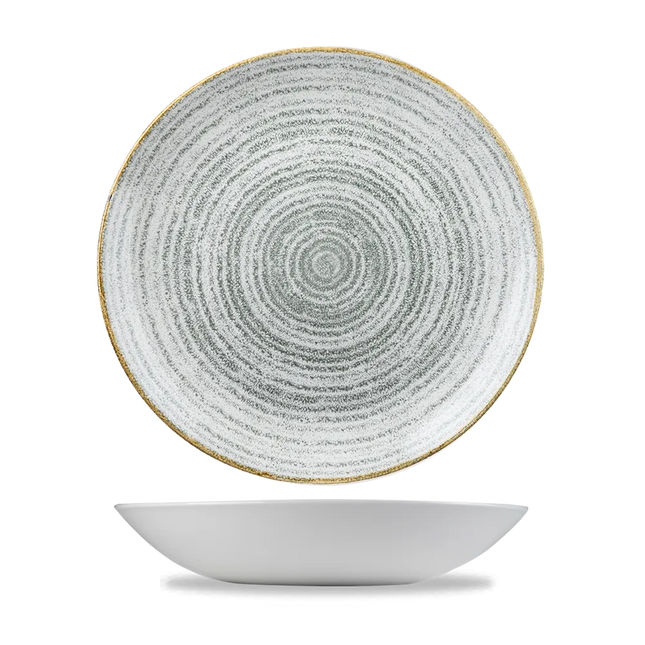 Studio Prints Stone Grey Evolve Coupe Bowl 25cm 12/box