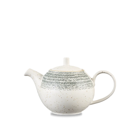 Churchill Studio Prints Stone Grey theepot 444 ml – porseleinen theepot voor cafés en bars