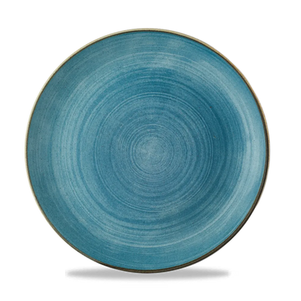 Stonecast Raw Teal Evolve Coupe Plate 26 cm 12/box