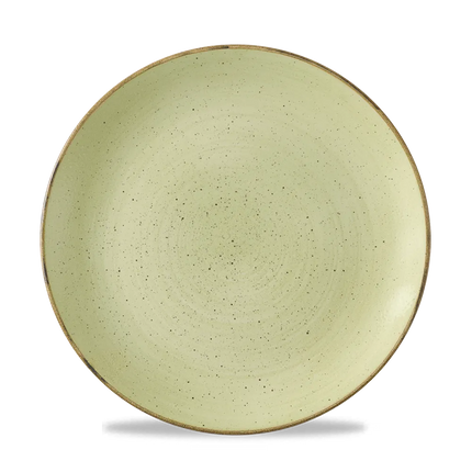 Stonecast Raw Green Evolve Coupe Plate 26 cm 12/box