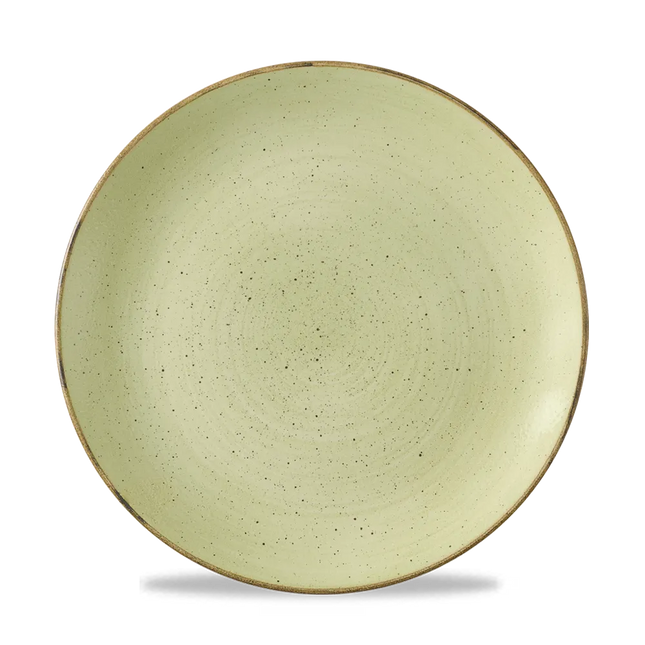 Stonecast Raw Green Evolve Coupe Plate 26 cm 12/box
