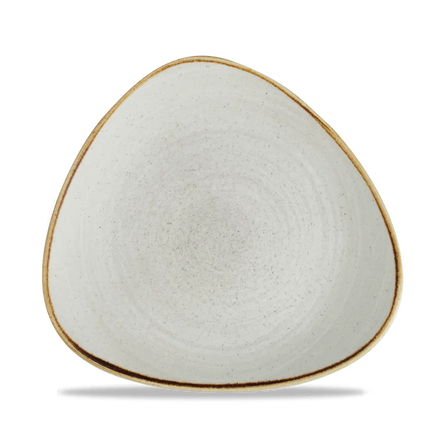 Stonecast Raw Grey Lotus Plate 25.4cm 12/box