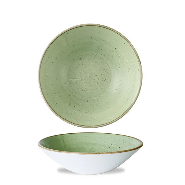Stonecast Sage Green Evolve Deep Coupe Bowl 21.7 cm 6/box