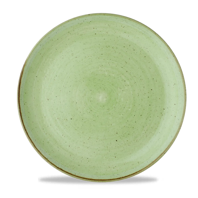 Stonecast Sage Green Evolve Coupe Plate 28.8cm 12/box
