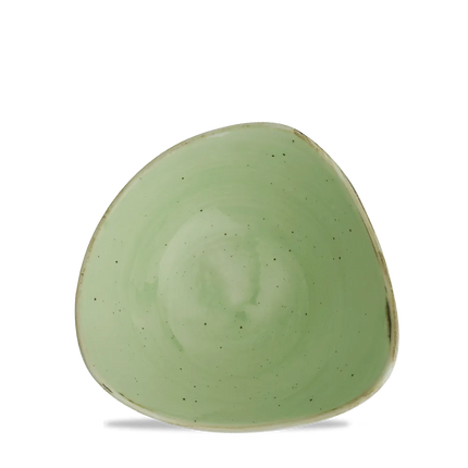Churchill Stonecast Sage Green Lotus kom Ø 15,3 cm – gespikkelde kom met bloemvorm voor bijgerechten