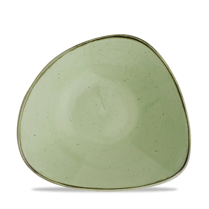 Churchill Stonecast Sage Green Lotus kom Ø 22,9 cm – gespikkelde kom met bloemvorm voor soep