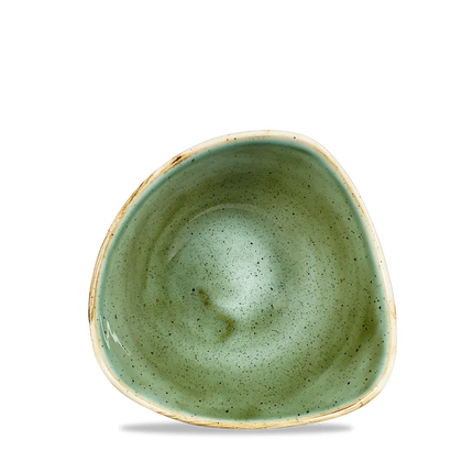 Churchill Stonecast Samphire Green Lotus kom Ø 15 cm – groene kom voor restaurants