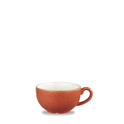 Stonecast Orange Cappuccino Cup 355ml 12/box