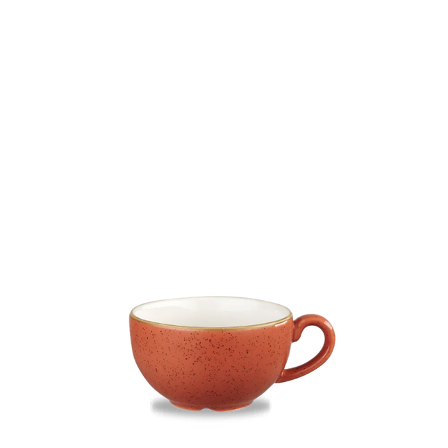 Stonecast Orange Cappuccino Cup 355ml 12/box