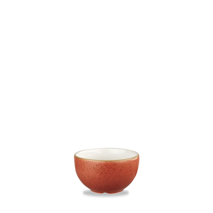 Churchill Stonecast Orange Profile suikerpot 237 ml – porseleinen suikerpot voor de horeca