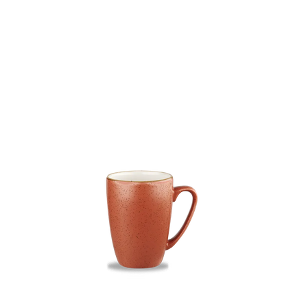 Churchill Stonecast Orange Profile mok 355 ml – porseleinen koffiemok voor de horeca